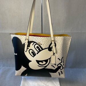 Coach Mickey Mouse Mollie Tote